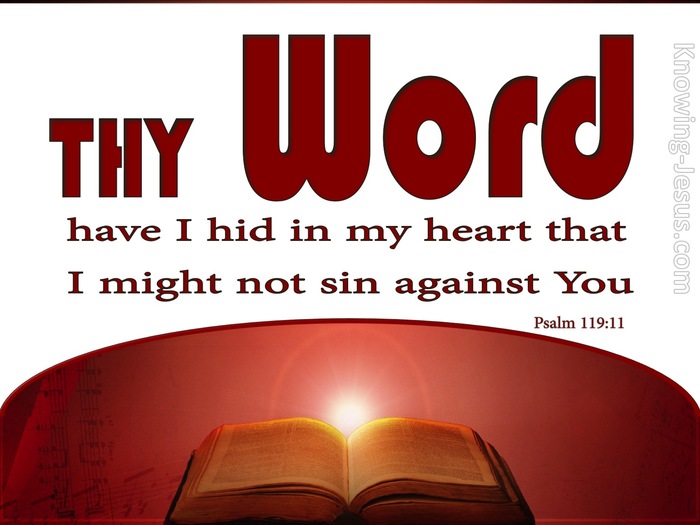 Psalm 119 9 11 Message NellEuphemia